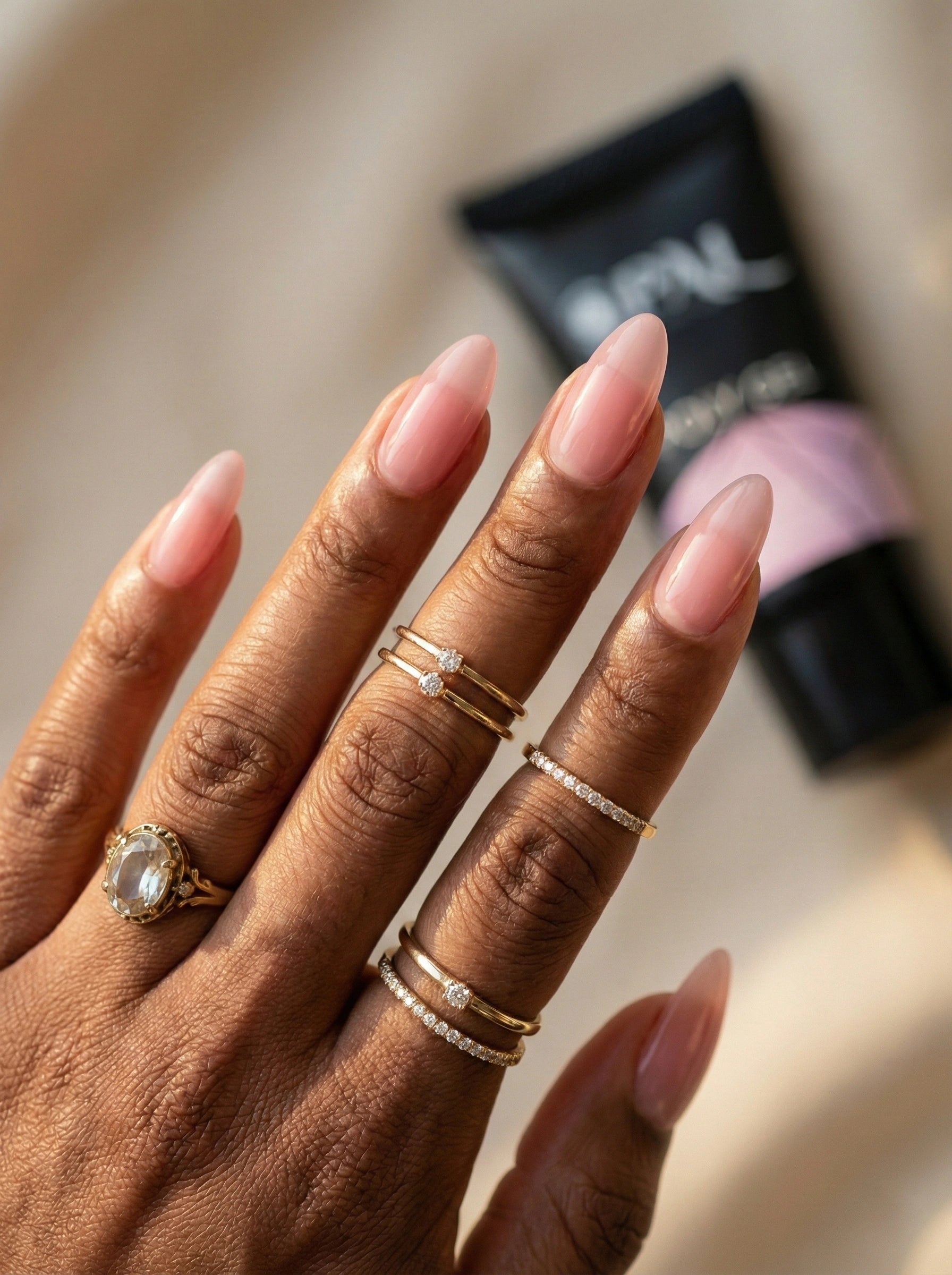 OPAL Professional Poly Gel - #07 30g (1.0 fl oz) | UV/LED Builder Gel for Nail Extensions & Overlays