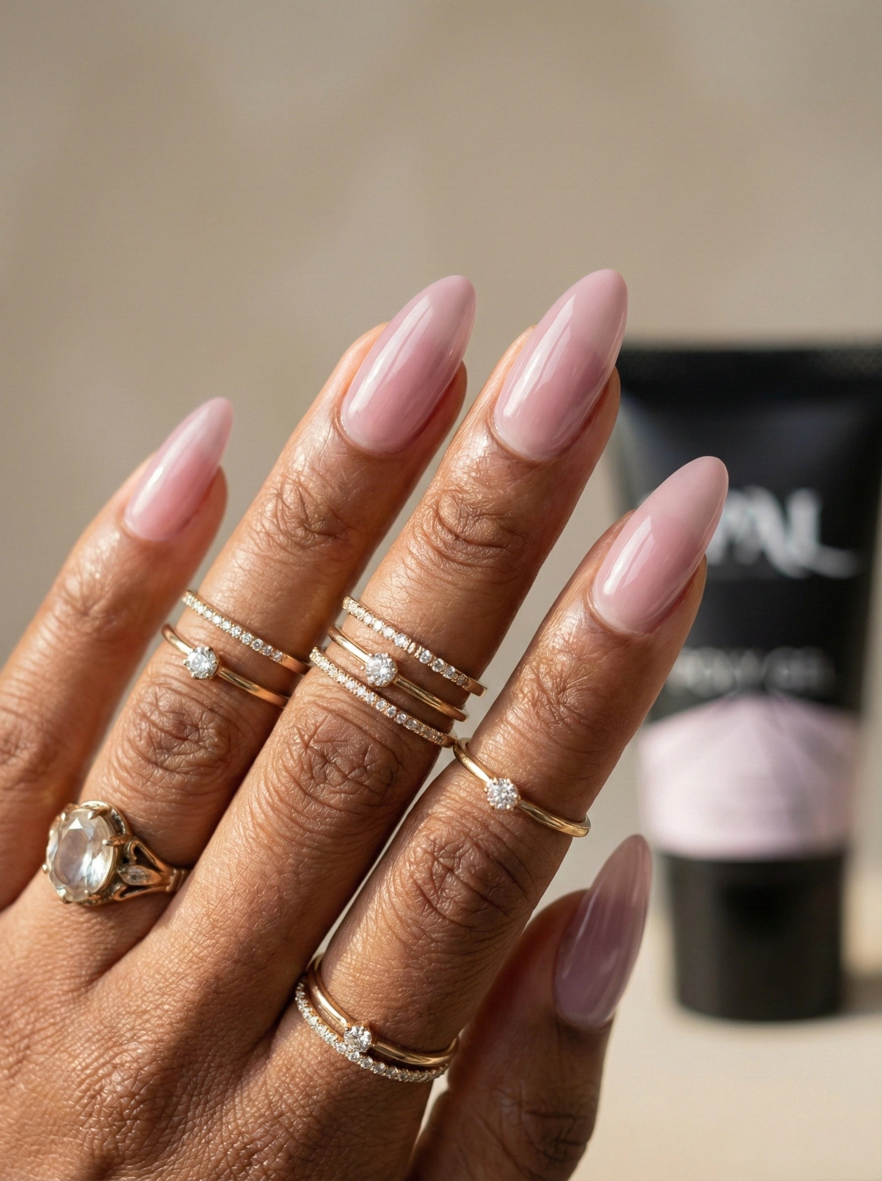 OPAL Professional Poly Gel - #05 30g (1.0 fl oz) | UV/LED Builder Gel for Nail Extensions & Overlays