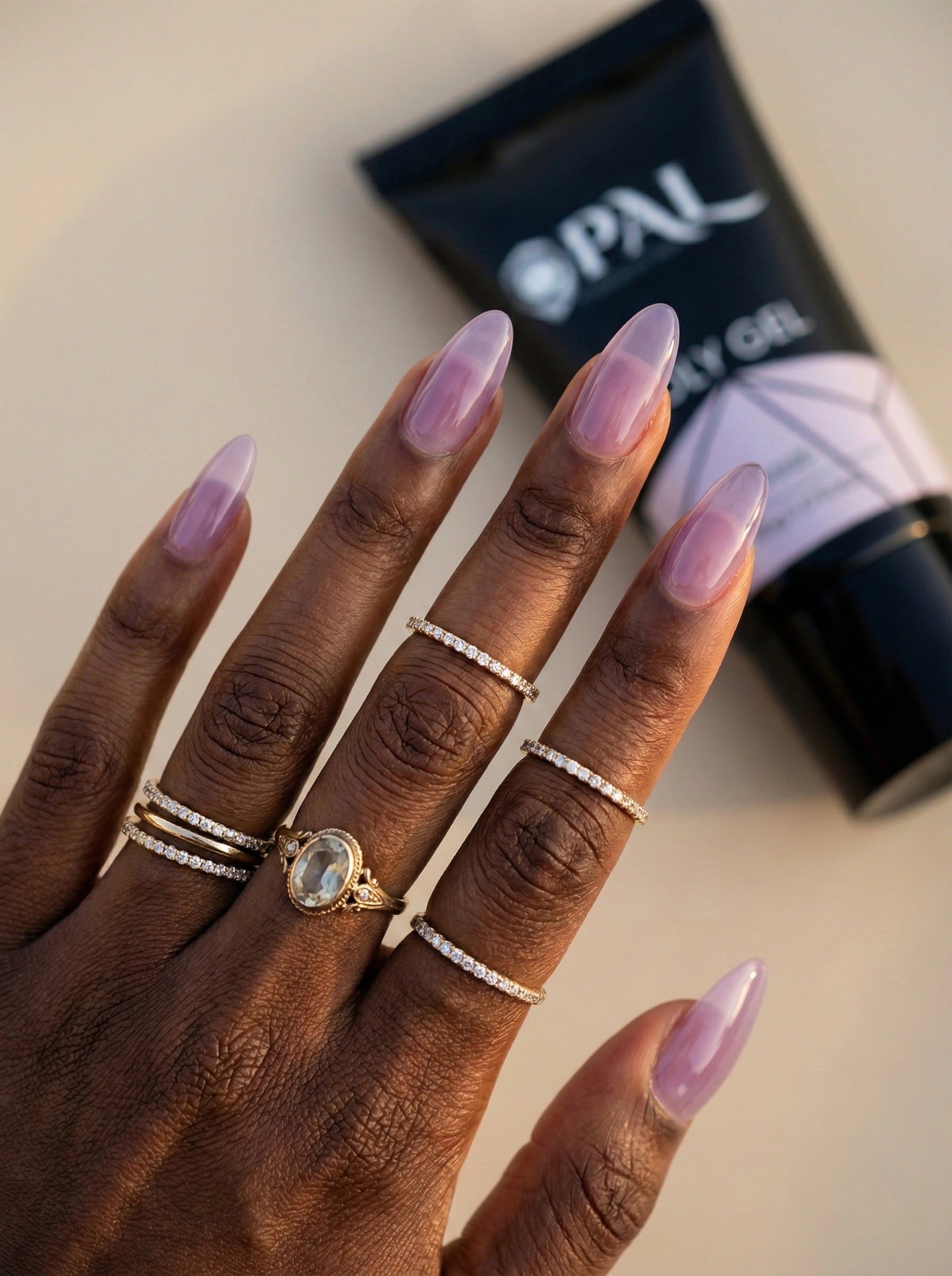 OPAL Professional Poly Gel - #06 30g (1.0 fl oz) | UV/LED Builder Gel for Nail Extensions & Overlays